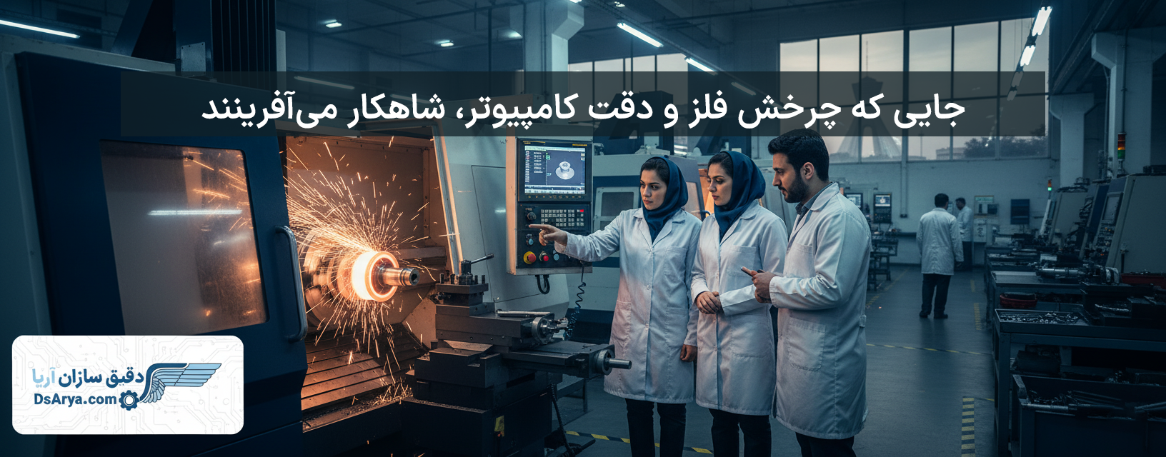 خدمات تراش CNC در کرج
