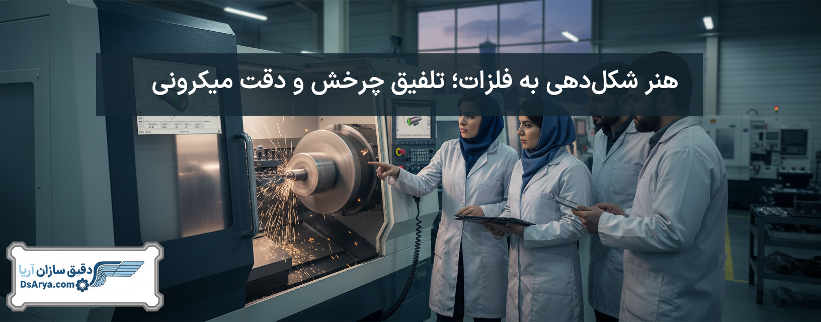 خدمات تراش CNC دقیق