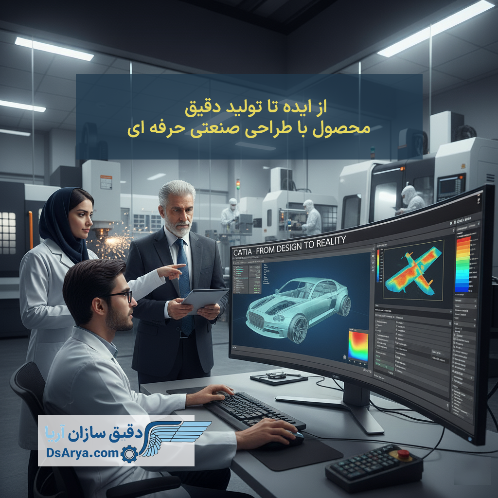 طراحی صنعتی با CATIA