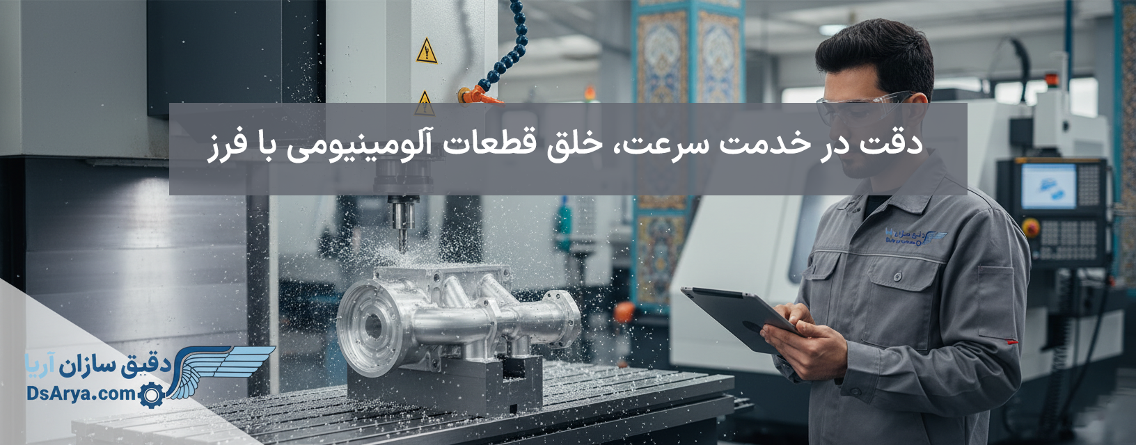 خدمات فرز CNC آلومینیوم