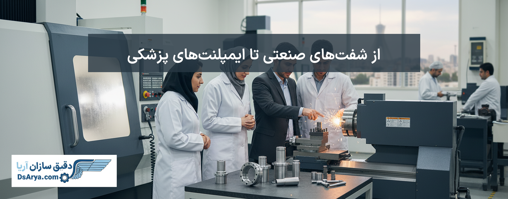 خدمات تراش CNC در کرج