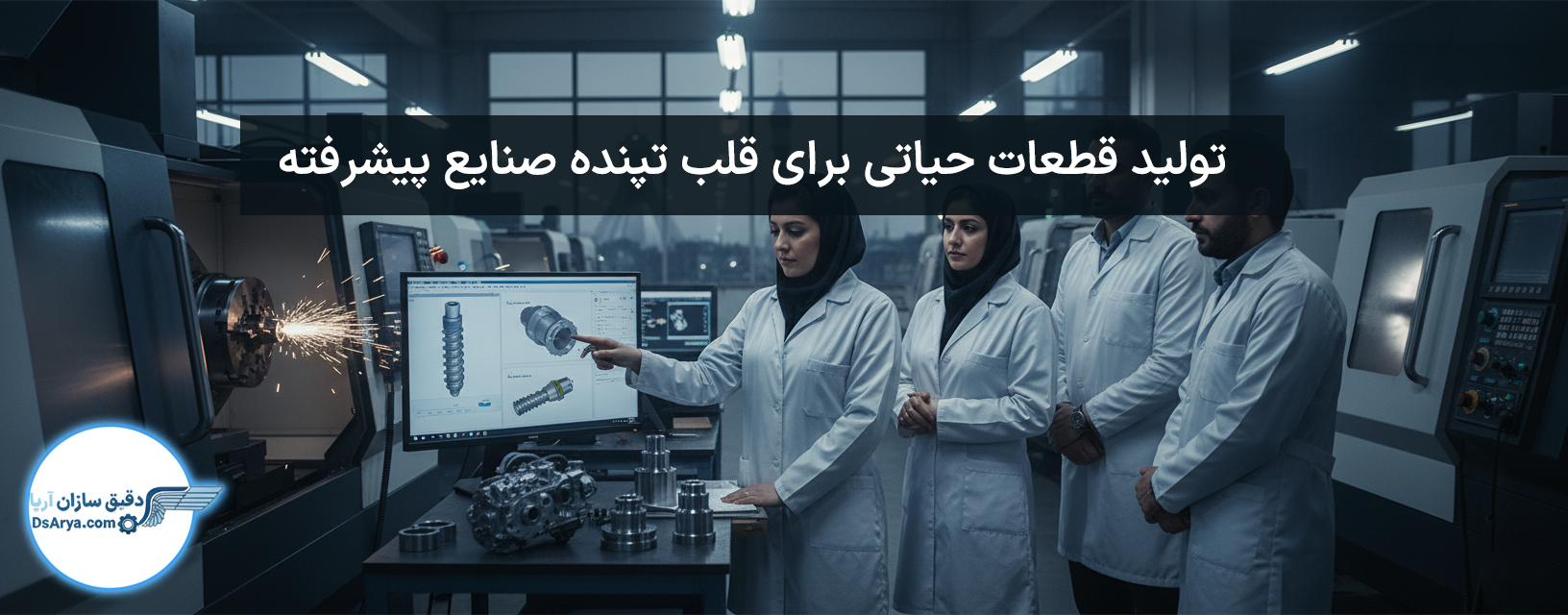 خدمات تراش CNC دقیق
