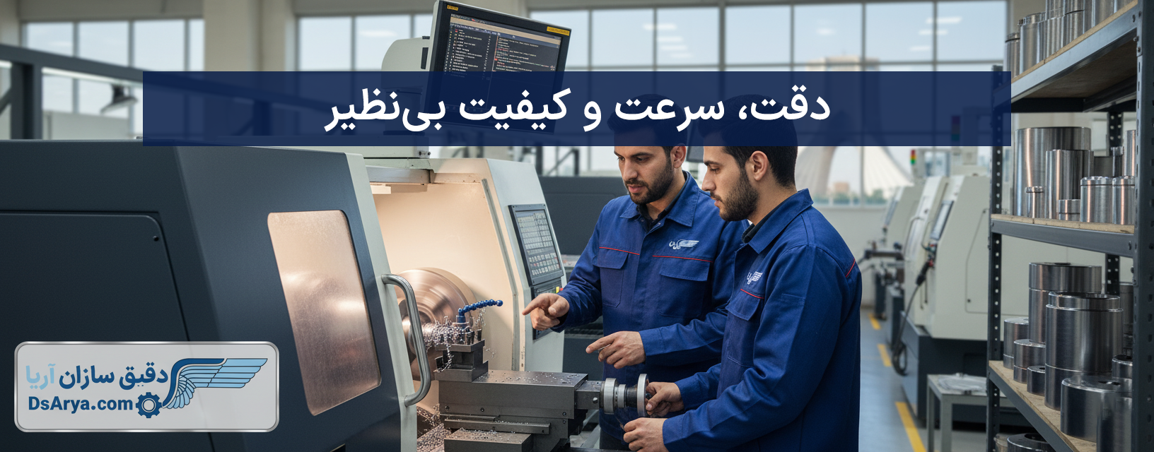 خدمات ماشینکاری تراش CNC