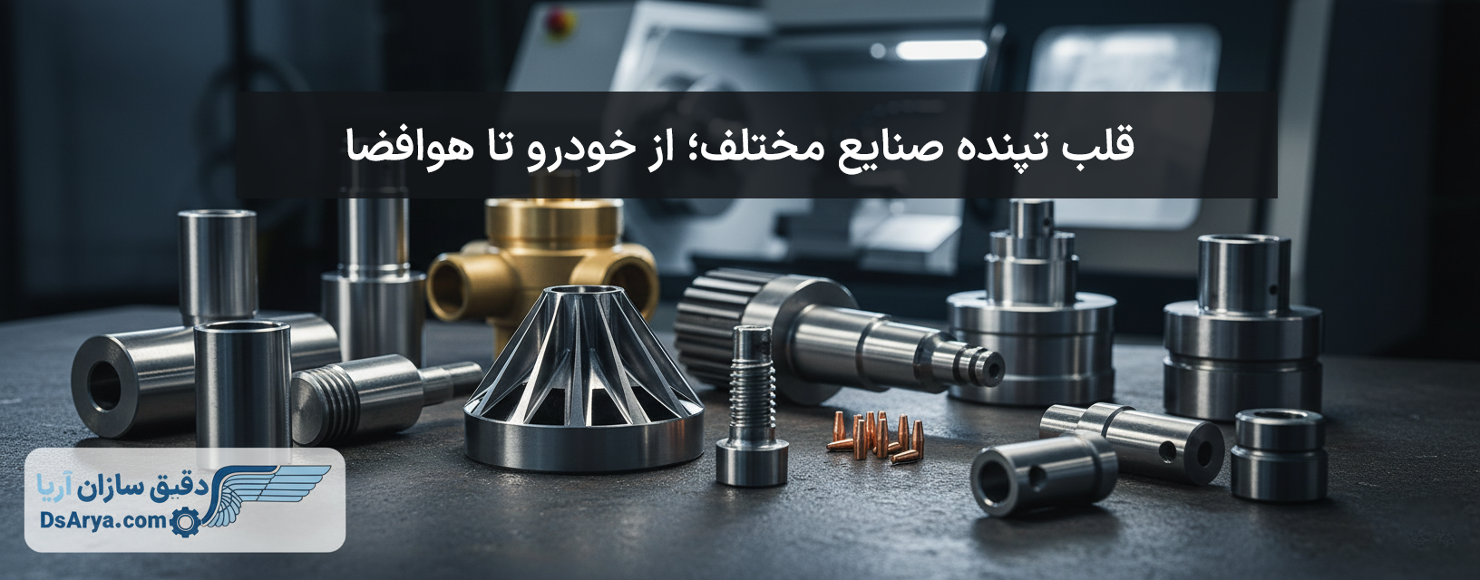خدمات ماشینکاری تراش CNC