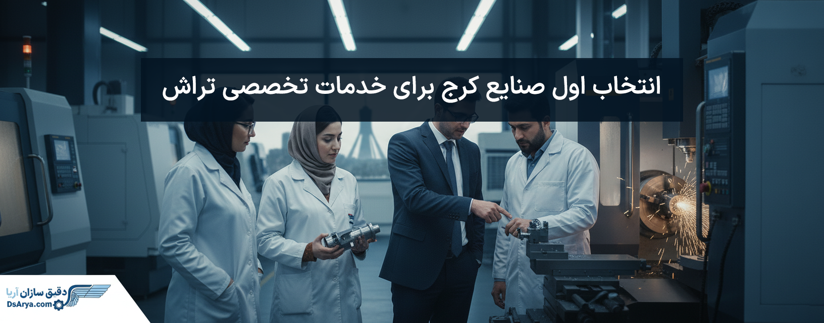 خدمات تراش CNC در کرج