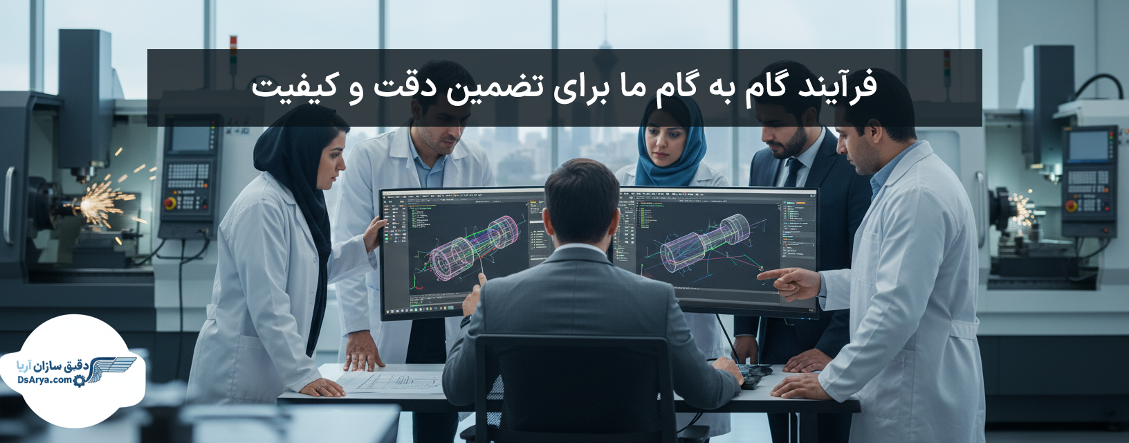 خدمات تراش CNC در کرج