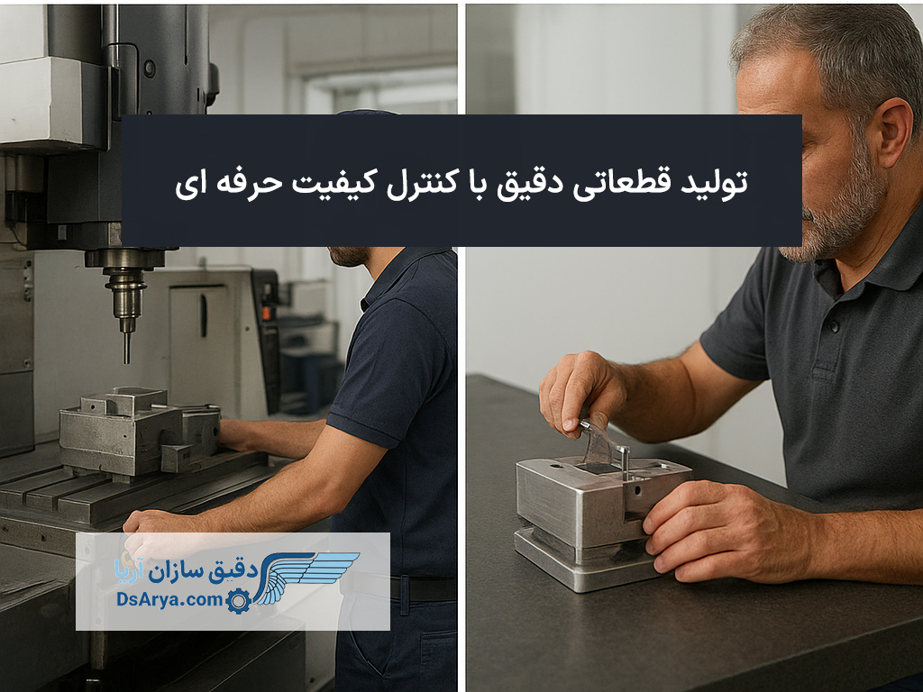 خدمات فرز CNC فولاد