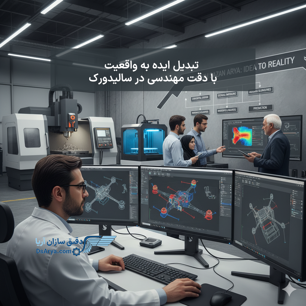 طراحی صنعتی با سالیدورک