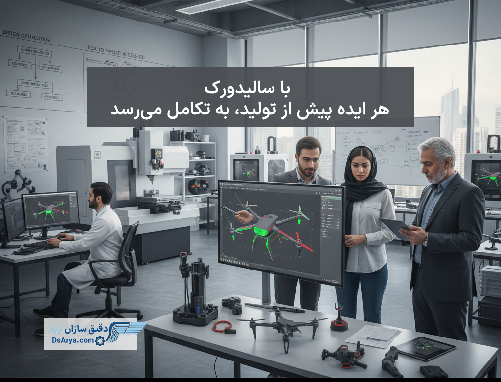 طراحی صنعتی با سالیدورک