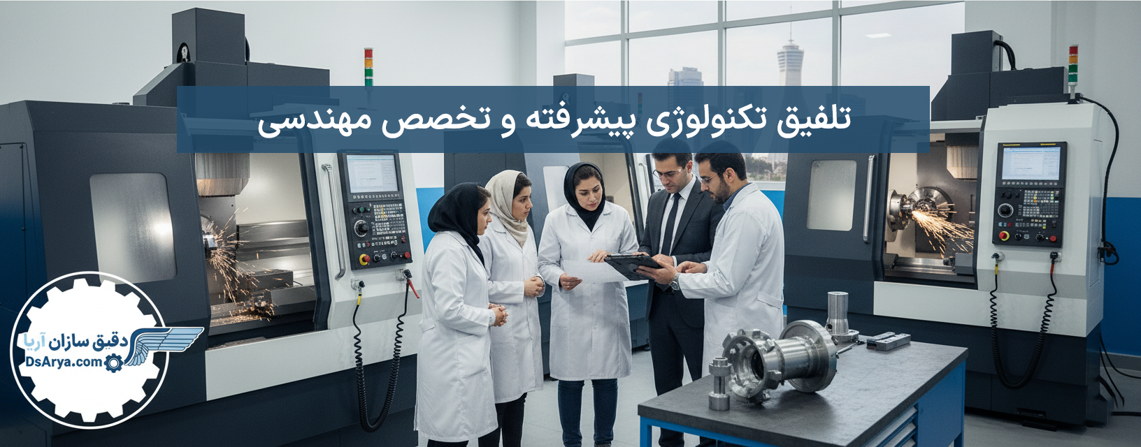 خدمات تراش CNC دقیق