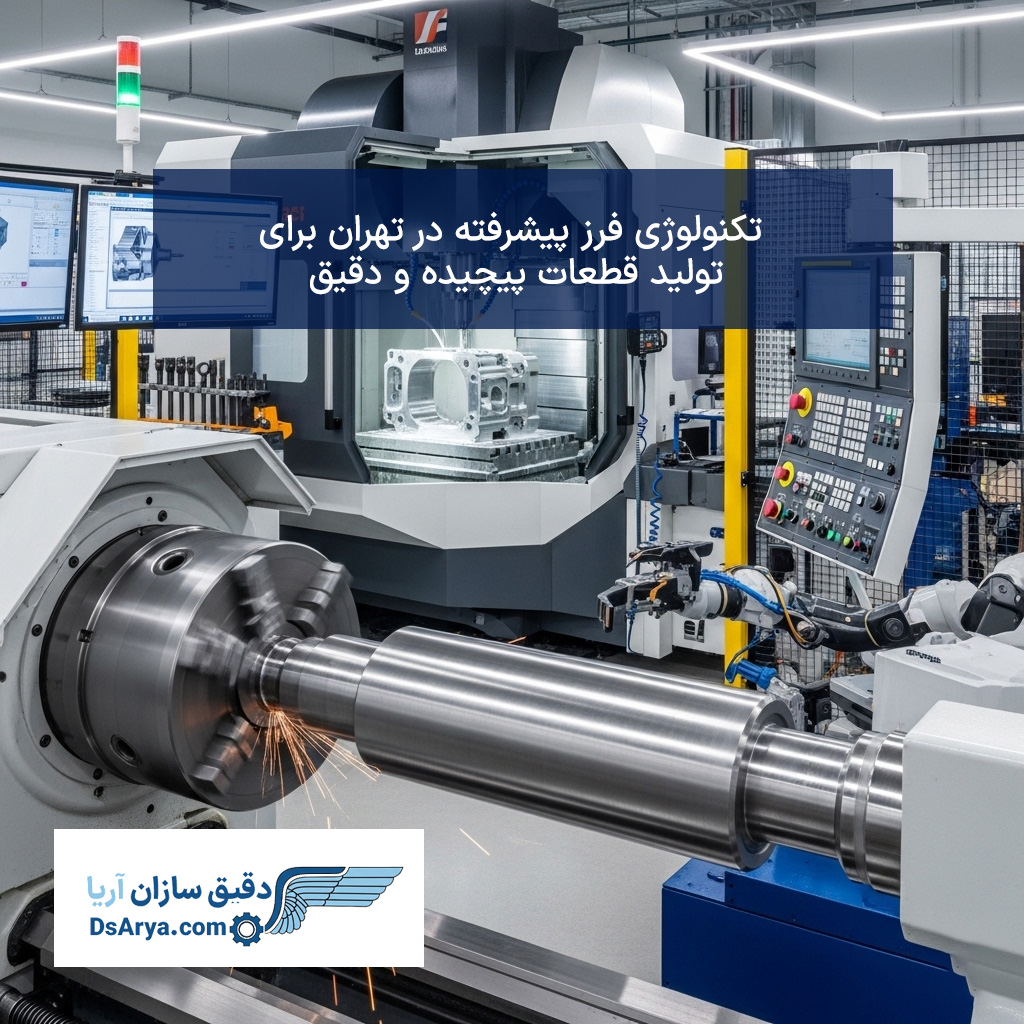خدمات ماشینکاری فرز CNC در تهران