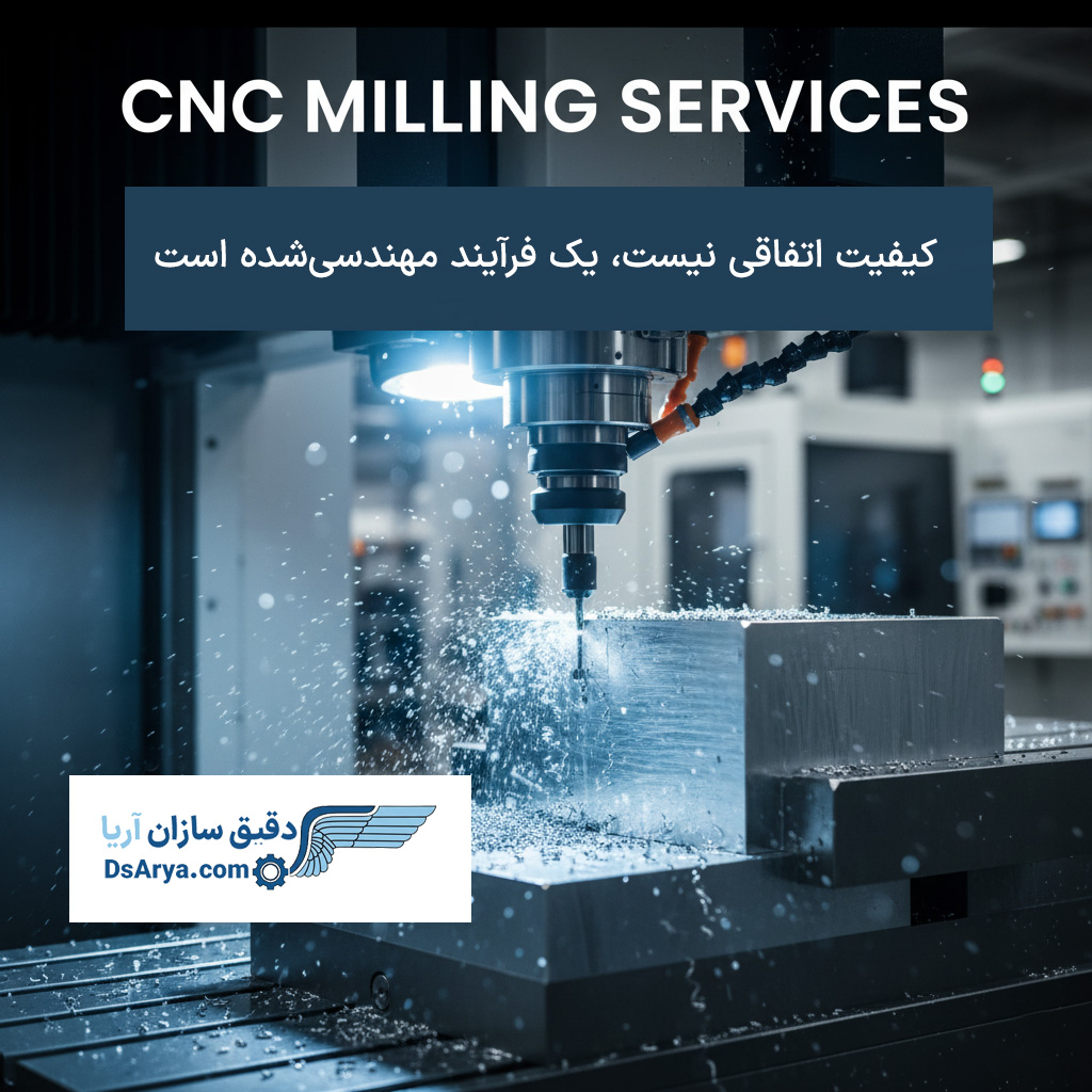 خدمات ماشینکاری فرز CNC در تهران