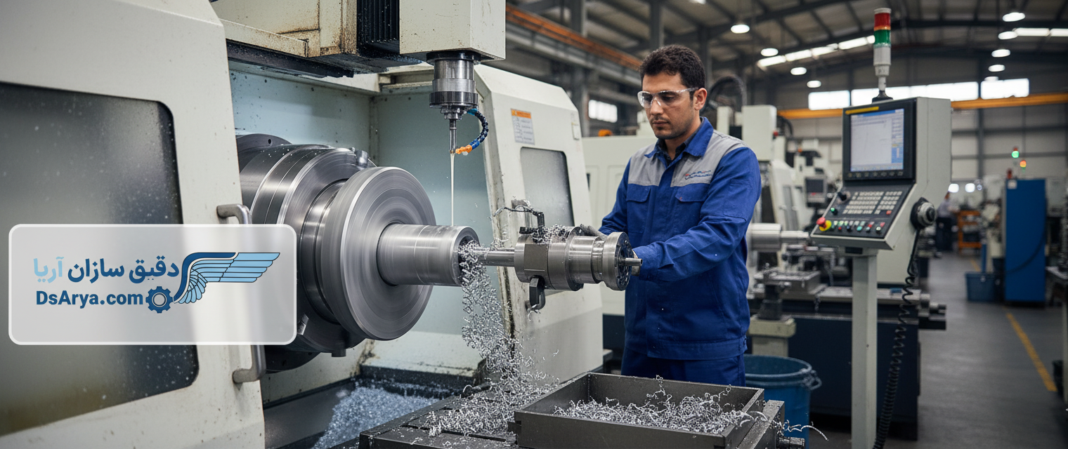 خدمات ماشینکاری تراش CNC