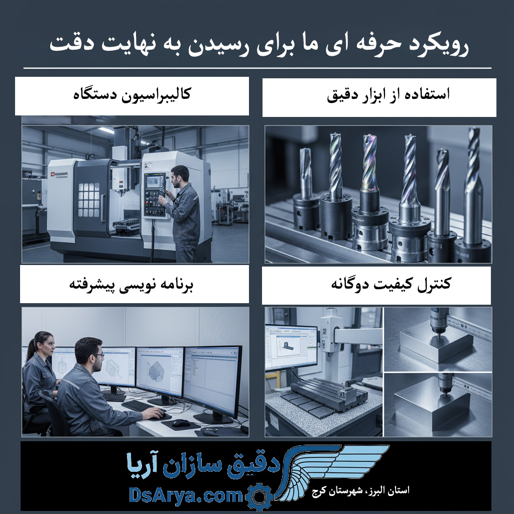خدمات فرز CNC دقیق